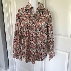 Paisley button up